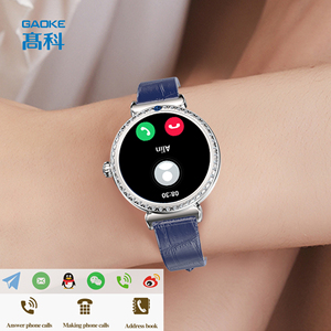 Gaoke H17 Tập Thể Dục Vòng Đeo Tay Thể Thao Không Thấm Nước <span class=keywords><strong>Android</strong></span> Kết Nối Kỹ Thuật Số Thông Minh Đồng Hồ Cho Phụ Nữ Smartwatch Montres De Luxe Femme - Product Image 2