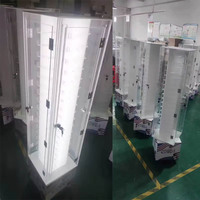 Usine du Vietnam 10 pièces couteau pliant Led boîtier rotatif vitrine en acrylique tour vitrine armoire de rangement
