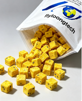 Met suiker gezoete gevriesdroogde passievruchtblokjes, pure gevriesdroogde vruchten voor snacks, drankenmix, DIY-desserts, groothandel