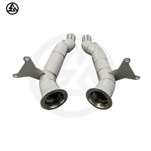 [CSZ] Escape Optimizado para Flujo: <span class=keywords><strong>Ferrari</strong></span> <span class=keywords><strong>458</strong></span> Italia <span class=keywords><strong>Speciale</strong></span> Spider 4.5L V8 Downpipe de Acero Inoxidable T304 - Product Image 4