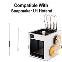 24V 48W 300 ℃   Pemanas Keramik Suhu Tinggi dan Termistor dengan Klip Pemasangan Thermal Grease untuk Printer 3D Snapmaker U1