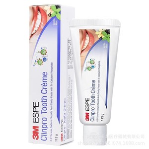 3M Clinpro Tooth Creme 113g Anti-Cavity Fluoride <b>Toothpaste</b> Vanilla Mint Flavor - Product Image 2