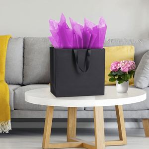 Paper Gift <b>Bags</b> with Ribbed Cotton Handles Shopping in Bulk Wedding Birthday Party Favor <b>Bags</b> Exquisite Gift Wrapping Paper <b>Bag</b> - Product Image 6
