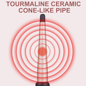 <span class=keywords><strong>Fer</strong></span> à <span class=keywords><strong>boucler</strong></span> électrique avec outil de coiffage conique doré - Lisseur de cheveux à température réglable - Product Image 3