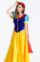 Costumes de cosplay d'Halloween européens et américains, styles variés, robe de Blanche-Neige, conte de fées, princesse, tenue de jeu de rôle