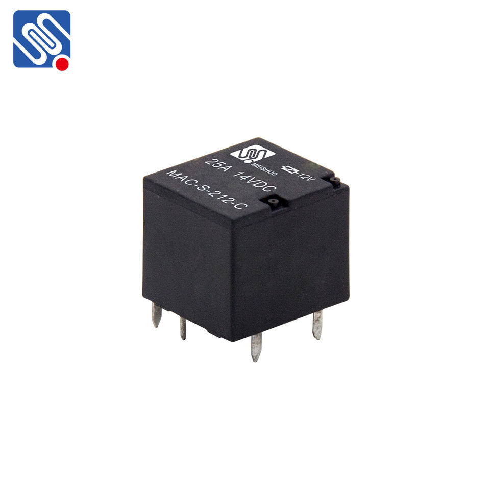 MEISHUO MAC-S-212-C New Original 12VDC 10Pins Miniature Automobile Relay Sealed Electromagnetic Theory for Auto Use