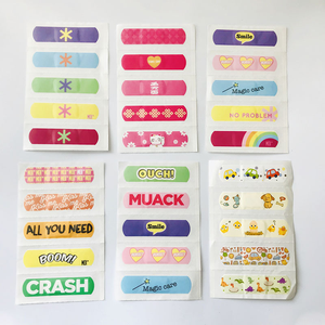 OEM Band-Pertolongan Pertolongan Perekat Penyembuhan Luka, Berbagai Ukuran Tahan Air Band-Aid Warna Khusus Olahraga Medis Hemostatik - Product Image 2