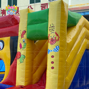 Diapositiva de globo de <span class=keywords><strong>castillo</strong></span> <span class=keywords><strong>inflable</strong></span> de tamaño <span class=keywords><strong>mediano</strong></span> comercial Área de visualización transparente Seguridad mejorada para varios niños - Product Image 4