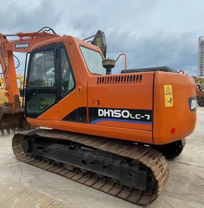 รถขุด Doosan DH150LC-7 ขนาด 15 ตัน มือสอง เครื่องขุดไฮดรอลิกสำหรับงานก่อสร้าง - Product Image 4