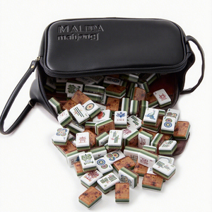 Miễn phí thiết kế nhiều lớp Acrylic <span class=keywords><strong>mahjong</strong></span> tùy chỉnh lucite đỏ Mỹ <span class=keywords><strong>mahjong</strong></span> gạch tùy chỉnh - Product Image 6