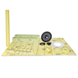 Uni-Green Factory 60 "x 36" en EPS Kit de bandeja de ducha Drenaje central fuera del centro con Cupc Similar <span class=keywords><strong>Schluter</strong></span> Kerdi Shower Pan Kit <span class=keywords><strong>Systems</strong></span> - Product Image 2