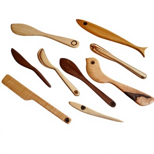 Juego de cuchillos para queso de madera con acabado espejo, diseño moderno, ecológico, espalda de cuchillo para mantequilla con mango, ideal para bodas - Product Image 4