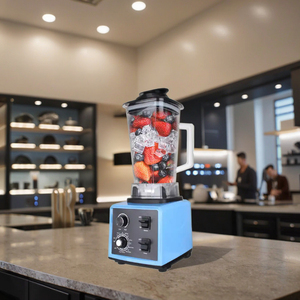 Mixeur à smoothies commercial haute sécurité pour garderie, avec <span class=keywords><strong>couvercle</strong></span> à verrouillage automatique, moteur silencieux, outil anti-effraction, pour la cuisine, la maison, l'hôtel - Product Image 6