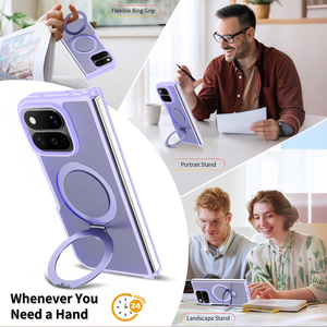 เคสโ<span class=keywords><strong>ท</strong></span>รศัพ<span class=keywords><strong>ท</strong></span>์ Google Pixel <span class=keywords><strong>11</strong></span> Pro Fold แบ<span class=keywords><strong>บ</strong></span>มีวงแหวนแ<span class=keywords><strong>ม</strong></span>่เหล็ก ป้องกันรอยขีดข่วน กันกระแทก ฝาหลังแข็งใส  ขายส่ง - Product Image 3