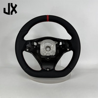 Volant en cuir de carbone perforé personnalisé pour BMW sport rouge montage E46 E90 E38 E39 E83 E60 E70 E71 E72 E53 E89 E92