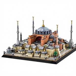 Bloques <span class=keywords><strong>de</strong></span> Construcción <span class=keywords><strong>de</strong></span> Partículas Pequeñas Wanger, Juguetes Educativos <span class=keywords><strong>de</strong></span> Plástico ABS, Regalo para Niños <span class=keywords><strong>de</strong></span> 0 a 3 Meses, <span class=keywords><strong>Catedral</strong></span> <span class=keywords><strong>de</strong></span> Santa Sofía - Product Image 1