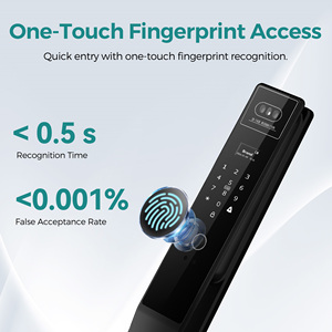 SJJ WiFi Full <strong>Auto</strong> Smart <strong>Lock</strong> for Wood Cloud TTLock Tuya Face Recognition Palm Vein Peephole Camera Video Intercom <strong>Remote</strong> Unlock - Product Image 3