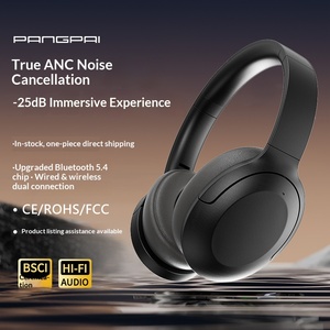 Lagerbestand Beste Qualität Air Pods Kabellose Kopfhörer ANC Metall Geräuschunterdrückung Kopfhörer - Product Image 5
