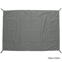 Vente flash - Tapis de pique-nique et de camping multifonctionnel en tissu Oxford 150*210cm, 3-4 saisons, 1-2 personnes, imperméable