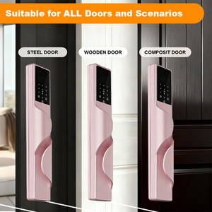 पूरी तरह से स्टॉक डिजिटल लॉक नई शैली स्मार्ट हाउस सुरक्षा कीलेस पूर्ण-स्वचालित बुद्धिमान चेहरे लॉक - Product Image 3