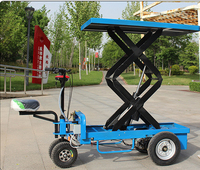 Transport nouveau produit ciseaux ascenseur véhicule agricole transport tricycles de marchandises pour l'alimentation animale