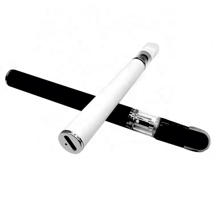 empty 510 disposable CBD oil cartridge .8ml 1ml ceramic coil CBD vape pen 350mah rechargeable use