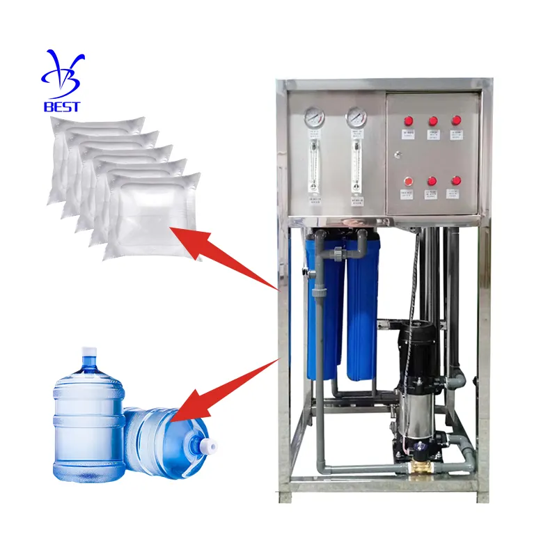 Macchina di dialisi del sistema di osmosi inversa dell'acqua del piccolo depuratore d'acqua della casa intera per la vendita della pianta