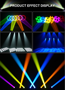 Đèn sân khấu di động ngoài trời tích hợp 3 trong 1, chống nước IP, công suất 250W/350W, kiểu Beam Spot Wash, sử dụng module LED lai, dành cho đám cưới và sự kiện ngoài trời - Product Image 6