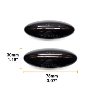 2 Piezas de Luces Intermitentes LED Dinámicas para Toyota Yaris COROLLA Auris Mk1 E15 RAV4 Mk3 Mk2 P9, Luces Indicadoras Laterales - Product Image 4