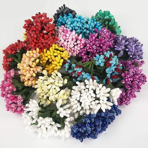 Fil de tige de fleur artificielle fait main pour décoration de boîte de mariage, couronne DIY, fête des Mères, remise de diplôme - Écologique - Product Image 2