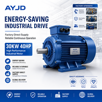 Moteur électrique asynchrone triphasé à usage général, moderne, résistant à la corrosion, 30 kW, 40 CV, 4 pôles, 6 pôles, pour l'exploitation minière
