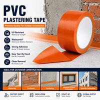 Premium UV-Beständiges PVC-Verputzband für Außenbau, Mauerwerk und Putzschichten vom Hersteller