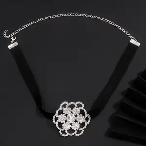 Heart Pendant Necklace Woman Men Fashion Moissanite Stone Beaded Plated Dainty Clover Gemstone New Bead 9Mm Iced Out Necklace