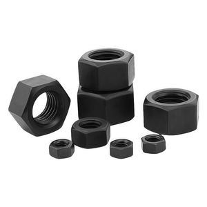 Chất lượng cao M2 M3 M6 M8 M12 thép carbon 304 316 thép không gỉ màu đen kết thúc hình lục giác HEX <span class=keywords><strong>Nut</strong></span> din934 tiêu chuẩn - Product Image 3