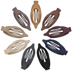 Clip per capelli con artiglio opaco Premium per donne in plastica per PC clip piatte per capelli spessi e sottili stile coreano per la guida multicolore - Product Image 1