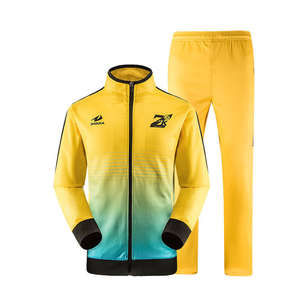 थोक नवीनतम डिजाइन आपके स्वयं के फिट फुटबॉल ट्रैकसूट कस्टम पुरुषों सादे खेल ट्रैकसूट फुटबॉल प्रशिक्षण ट्रैकसूट - Product Image 6