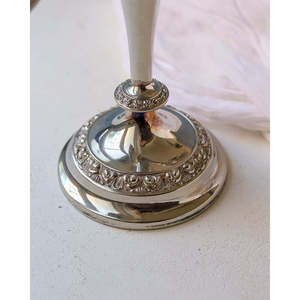 Candelabros de Metal de Tres Brazos Sheffield, Portavelas, Faroles, Frascos para Velas - Product Image 2