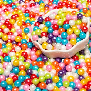 Factory Sale Various Widely Used Edible <strong>Gold</strong> Sugar <strong>Cake</strong> <strong>Sprinkles</strong> Pink Pearl Sweet Ice Cream Certified Halal Bulk Bottle Bag - Product Image 2
