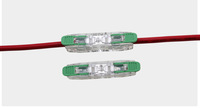 Bornes de presse sans vis de bornier en plastique à position unique rapide standard américain OJ-281 avec circuit fermé