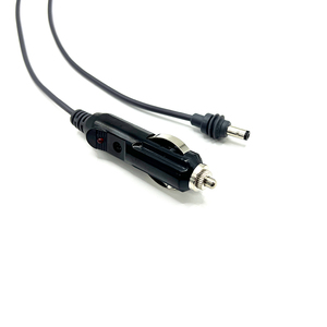 Cable de enchufe de alimentación de 12V CC personalizado 5,5mm X 2,5mm DC5521 conector de tornillo con aislamiento de PVC de bloqueo para electrodomésticos - Product Image 2