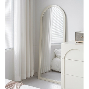 Body <strong>Mirror</strong> Full Length Girls' Bedroom Living Room Decoration Floor Stand Dressing <strong>Mirror</strong> Fashion Decorative <strong>Pine</strong> Wood <strong>Mirror</strong> - Product Image 1