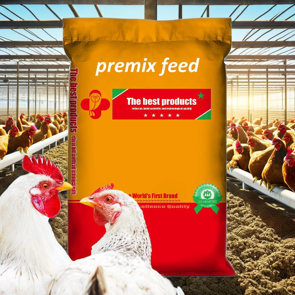 Broiler Chicken Premix Feed Grade Amino Acids Healthy Nutrition Booster ...