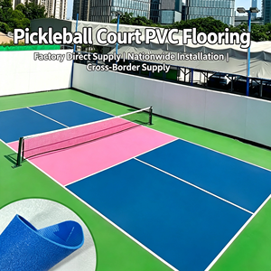 GQK <b>PVC</b> Flooring <b>Tiles</b> Multi-Sport Gym Use Anti-Slip Shock Absorption Eco-Friendly Indoor Outdoor Purple - Product Image 2