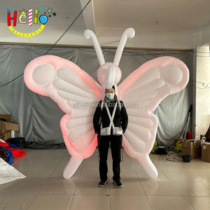 Vêtements gonflables de spectacle de marche à lumière LED, vêtements de papillon gonflables, costume d'<span class=keywords><strong>abeille</strong></span> <span class=keywords><strong>gonflable</strong></span> - Product Image 1