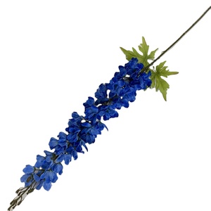 Fiore Artificiale <span class=keywords><strong>Blu</strong></span> Scuro Makaro a Forma di Rondine per Decorazioni Matrimoniali - Product Image 1