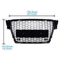 Calandre avant pour Audi A4 B8 S4 RS4 pré-lifting 2009-2012, pièces de carrosserie, grille de radiateur en nid d'abeille, pare-chocs, référence OE 8K0853651