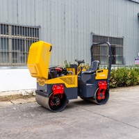 Mini compacteur dynamique de vibrateur de petit rouleau de route nouveau compacteur de rouleau de tambour simple de 1 tonne 3 tonnes vente pas cher