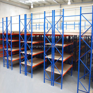 Giải pháp xử lý vật liệu kim loại nặng nền tảng kho lưu trữ Kệ lửng với thang máy cho công nghiệp - Product Image 2