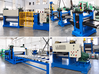 Machine automatique de formage de tuiles en acier, plaque antidérapante, embossage à froid de haute précision, contrôlée par PLC