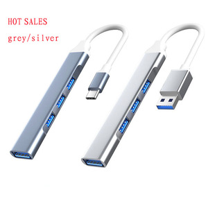 Multifunctional 4-<strong>Port</strong> <strong>USB</strong> Type C Hub 4in1 <strong>USB</strong> 3.0 Docking Station Converter New iPad Laptop Mobile <strong>Device</strong> Compatible - Product Image 2